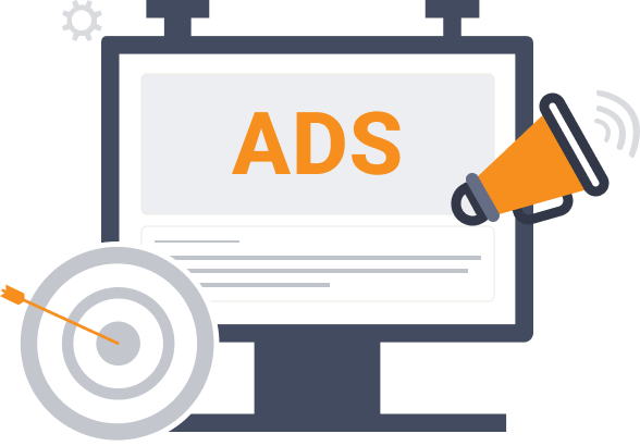 Display advertising examples illustration