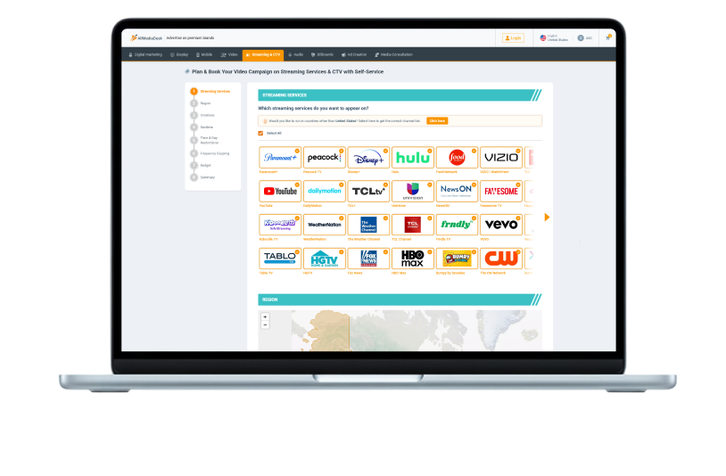 Campaign planning dashboard preview