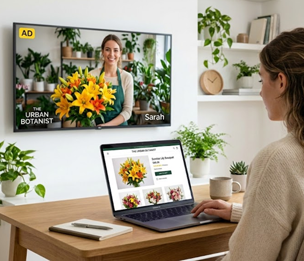 Connected TV advertising on streaming services