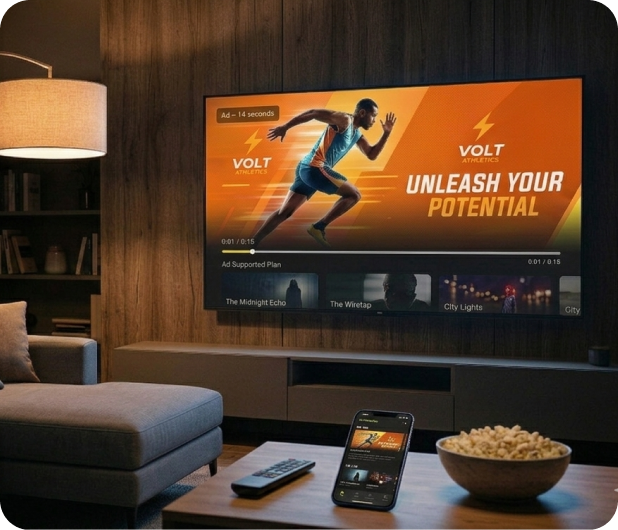 Visualisierung für Streaming-Werbung