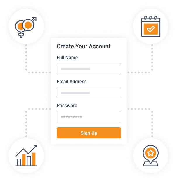 First-party data targeting illustration
